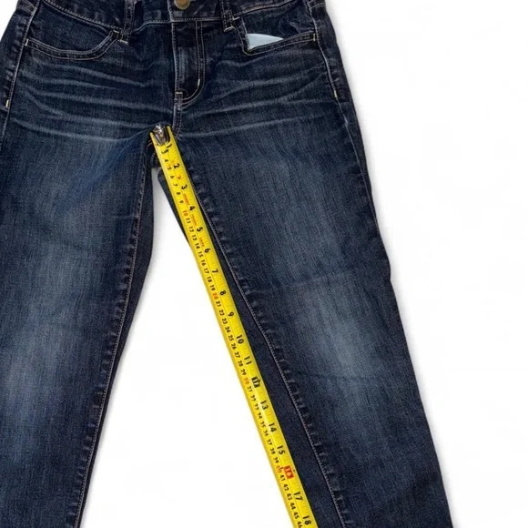 American Eagle Outfitters Indigo Ankle Jeans - Picture 4 of 6